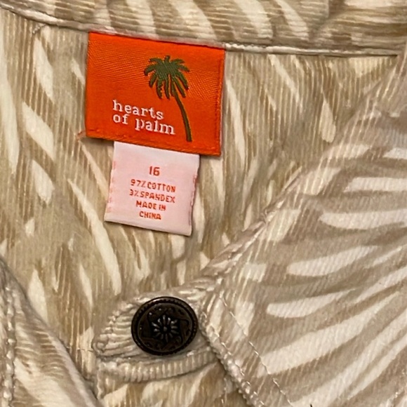 Blazer Patterned Hearts of Palm Beige - Picture 5 of 16